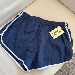 DAILY DRILLS Super Bounce Shorts with Stripes